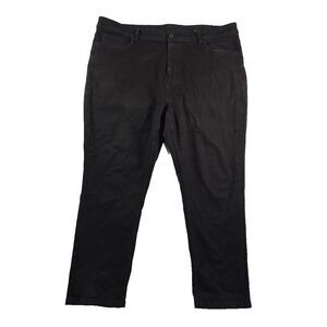 The Perfect Jean NYC Slim Thick Jeans Stretch Denim Men's 46x30 Black Pants